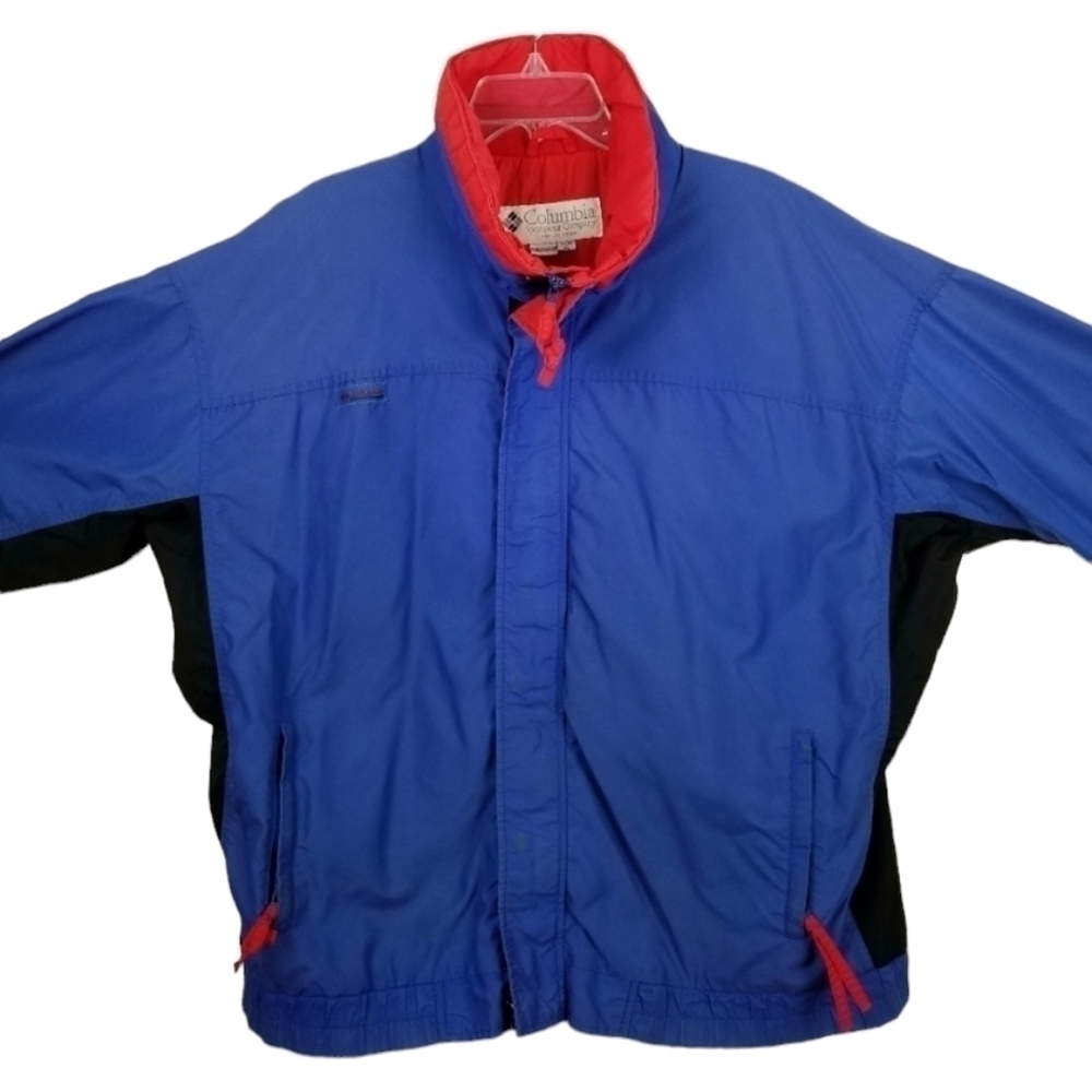 Columbia x Bugaboo 80s Windbreaker Ski Snow Jacket Vintage Winter Coat Full Zip